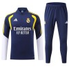 Real Madrid Trænings Sweatshirt Blå Kvart-Zip 2026-27