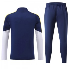 Real Madrid Trænings Sweatshirt Blå Kvart-Zip 2026-27