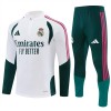 Real Madrid Trænings Sweatshirt Hvid Kvart-Zip 2026-27