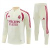 Real Madrid Trænings Sweatshirt Hvid Kvart-Zip 2026-27