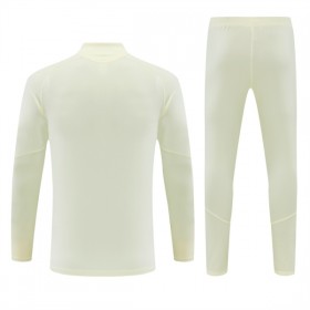 Real Madrid Trænings Sweatshirt Hvid Kvart-Zip 2026-27