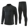 Real Madrid Trænings Sweatshirt Sort Kvart-Zip 2026-27