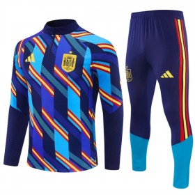 Spanien Trænings Sweatshirt Blå Kvart-Zip 2026-27