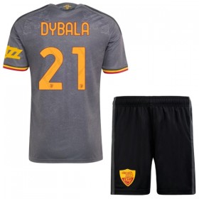 AS Roma Dybala 21 Fodboldtrøjer Børn Tredje 2026-27 Kort ærmer