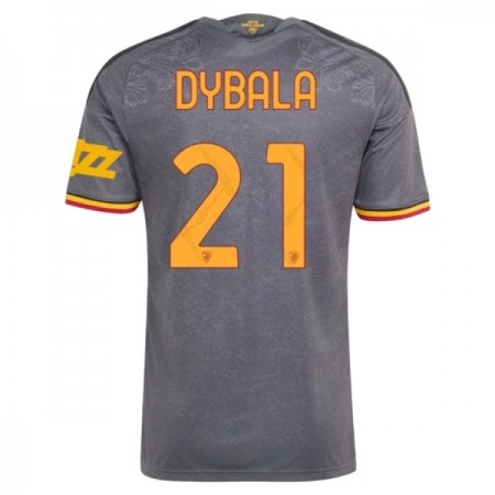 AS Roma Dybala 21 Fodboldtrøjer Tredje 2026-27 Kort ærmer