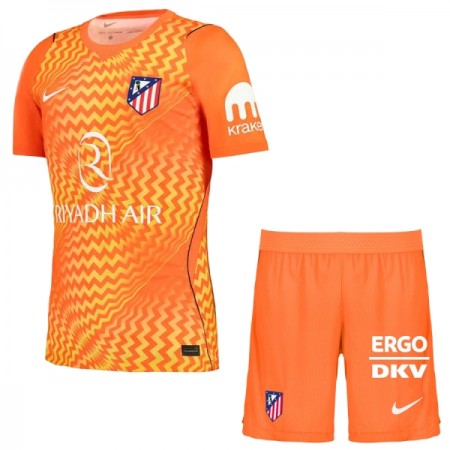 Atlético Madrid Fodboldtrøjer Målmand Børn Orange 2026-27 Kort ærmer