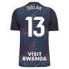 Atlético Madrid Oblak 13 Fodboldtrøjer Målmand Sort 2026-27 Kort ærmer