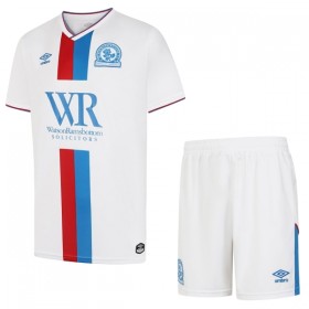 Blackburn Rovers Fodboldtrøjer Børn Udebane 2026-27 Kort ærmer