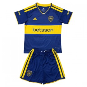 Boca Juniors Fodboldtrøjer Børn Hjemme 2026-27 Kort ærmer