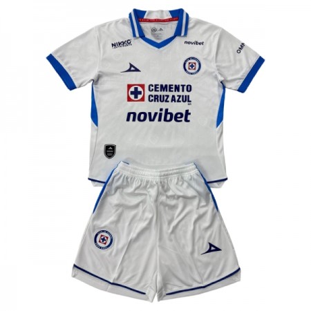 Cruz Azul Fodboldtrøjer Børn Udebane 2026-27 Kort ærmer