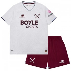 West Ham United Fodboldtrøjer Børn Udebane 2026-27 Kort ærmer