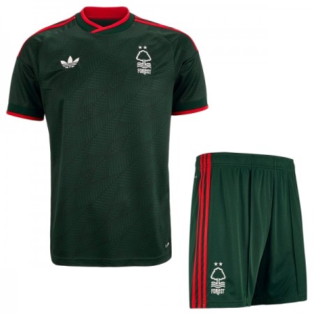 Nottingham Forest Fodboldtrøjer Børn Udebane 2026-27 Kort ærmer