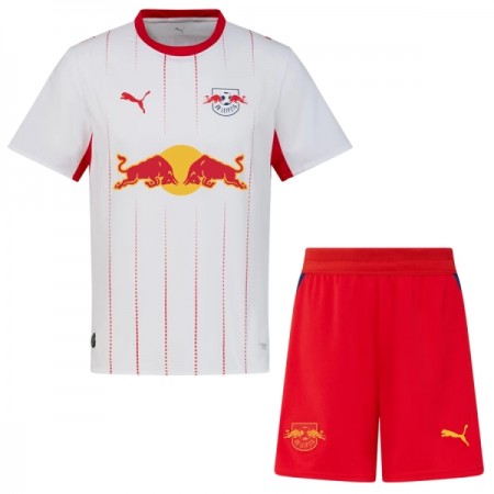 RB Leipzig Fodboldtrøjer Børn Hjemme 2026-27 Kort ærmer