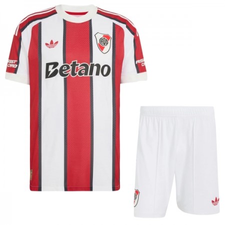 River Plate Fodboldtrøjer Børn Udebane 2026-27 Kort ærmer