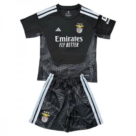 S.L. Benfica Fodboldtrøjer Målmand Børn Sort 2026-27 Kort ærmer