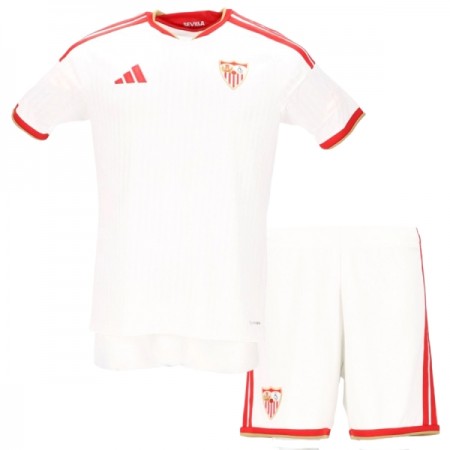 Sevilla FC Fodboldtrøjer Børn Hjemme 2026-27 Kort ærmer