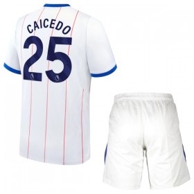 Chelsea Caicedo 25 Fodboldtrøjer Børn Tredje 2026-27 Kort ærmer