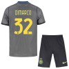 Inter Milan Dimarco 32 Fodboldtrøjer Børn Tredje 2026-27 Kort ærmer