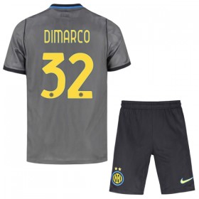 Inter Milan Dimarco 32 Fodboldtrøjer Børn Tredje 2026-27 Kort ærmer