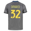 Inter Milan Dimarco 32 Fodboldtrøjer Børn Tredje 2026-27 Kort ærmer