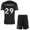 Liverpool B. Barcola 29 Fodboldtrøjer Børn Tredje 2026-27 Kort ærmer