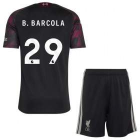 Liverpool B. Barcola 29 Fodboldtrøjer Børn Tredje 2026-27 Kort ærmer