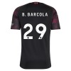 Liverpool B. Barcola 29 Fodboldtrøjer Børn Tredje 2026-27 Kort ærmer
