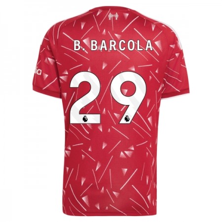 Liverpool B. Barcola 29 Fodboldtrøjer Hjemme 2026-27 Kort ærmer