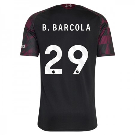 Liverpool B. Barcola 29 Fodboldtrøjer Tredje 2026-27 Kort ærmer