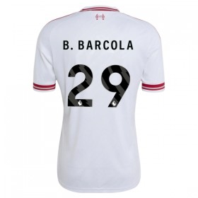 Liverpool B. Barcola 29 Fodboldtrøjer Udebane 2026-27 Kort ærmer