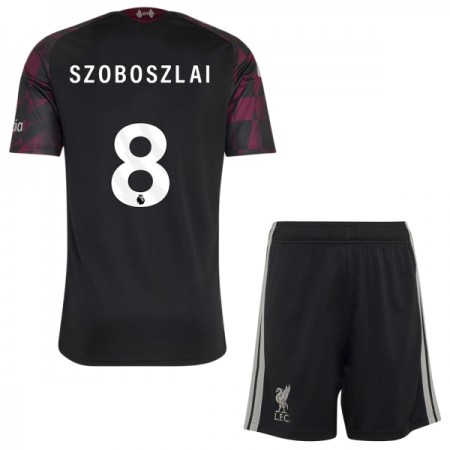 Liverpool Szoboszlai 8 Fodboldtrøjer Børn Tredje 2026-27 Kort ærmer