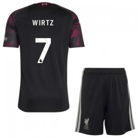 Liverpool Wirtz 7 Fodboldtrøjer Børn Tredje 2026-27 Kort ærmer