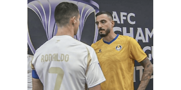 Cristiano Ronaldo scorede to gange og blev genforenet med gamle venner på banen