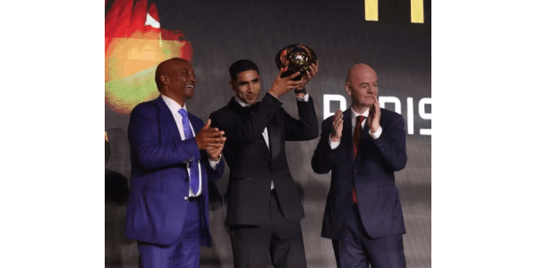 Achraf Hakimi vinder prisen for årets afrikanske fodboldspiller