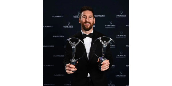Messi har vundet Laureus-prisen to gange