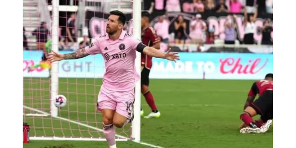 Messi hjalp holdet med at rykke frem med sin egen styrke