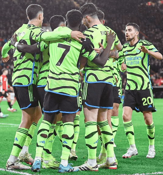 Arsenal slog Sheffield United 6-0 og scorede 31 mål i 7 kampe