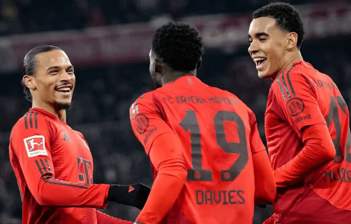 Bayern ligger solidt i toppen af ​​Bundesligaen og slutter perfekt i 2024
