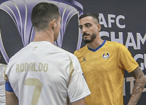 Cristiano Ronaldo scorede to gange og blev genforenet med gamle venner på banen