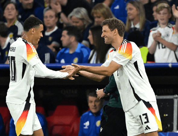 Tysklands 5-1 vanvittige start på Europa Cuppen
