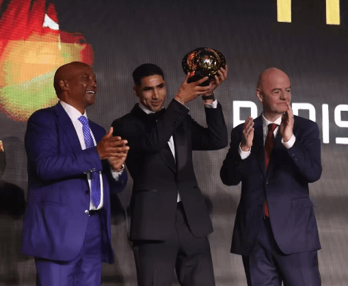 Achraf Hakimi vinder prisen for årets afrikanske fodboldspiller