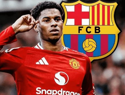 Rashford fik endelig sit ønske om at bære Barcelona-trøjen opfyldt