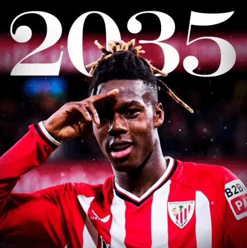 Blev Barcelona narret? Nico Williams forlænger kontrakt med Athletic Bilbao indtil 2035