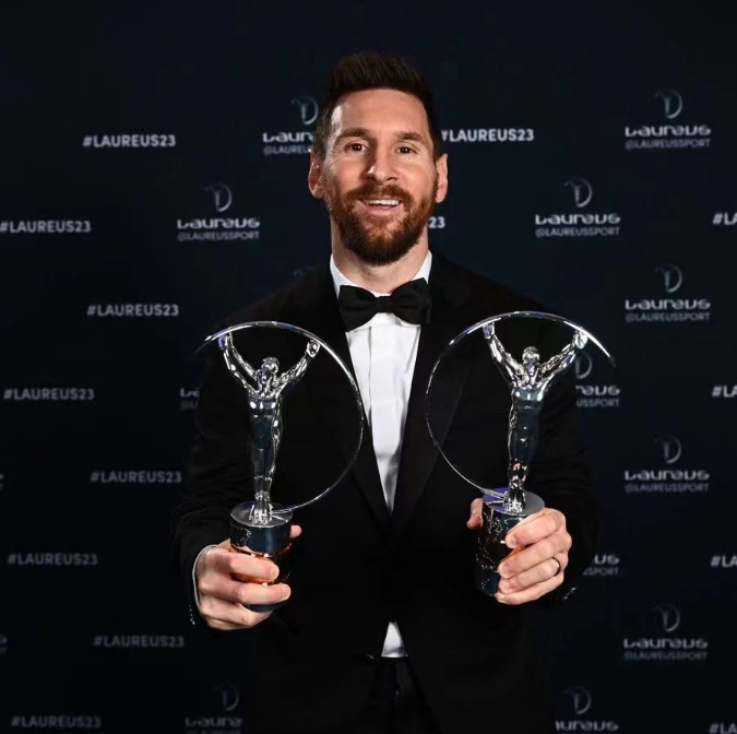 Messi har vundet Laureus-prisen to gange
