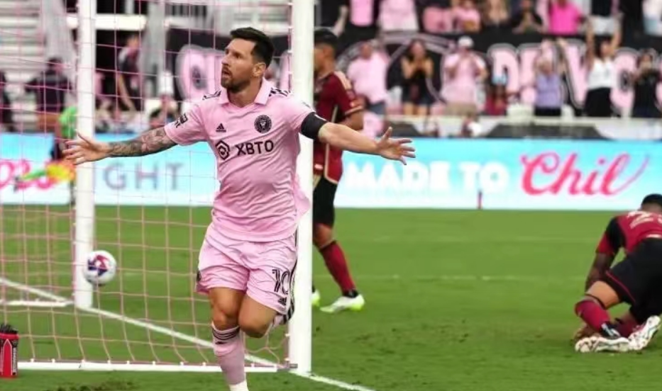 Messi hjalp holdet med at rykke frem med sin egen styrke