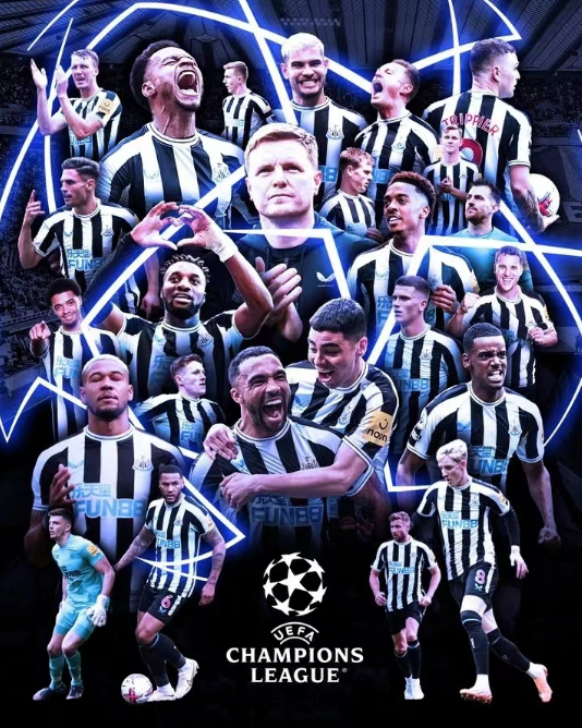 Newcastle vender tilbage til Champions League efter 20 år