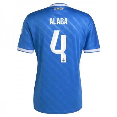 Real Madrid Alaba 4 Fodboldtrøjer Tredje 2025-26 Kort ærmer